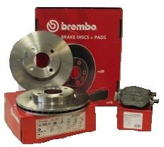 Kits de discos y pastillas  Brembo